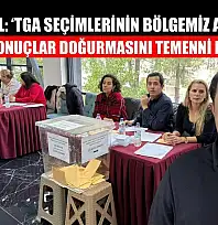 Uysal: 'TGA Seçimlerinin Bölgemiz Adına Hayırlı Sonuçlar Doğurmasını Temenni Ediyorum'