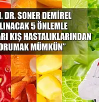 Uzm. Dr. Soner Demirel: 'Alınacak 5 önlemle çocukları kış hastalıklarından korumak mümkün'