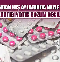 Uzmanından kış aylarında nezle uyarısı: 'Antibiyotik çözüm değil'
