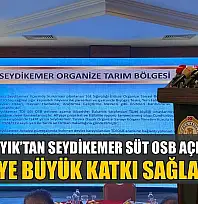 Vali Akbıyık'tan Seydikemer Süt OSB açıklaması: 'Bölgeye büyük katkı sağlayacak'