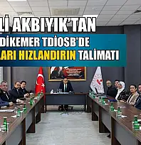 Vali akbıyık'tan Seydikemer TDİOSB'de çalışmaları hızlandırın talimatı
