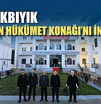 Vali Akbıyık, Yatağan Hükümet Konağı'nı inceledi
