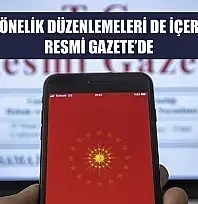 Vergiye yönelik düzenlemeleri de içeren kanun Resmi Gazete'de