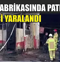 Yağ fabrikasında patlama: 2 işçi yaralandı