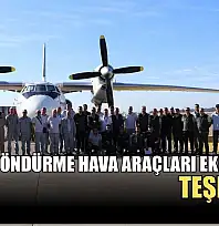 Yangın söndürme hava araçları ekiplerine teşekkür