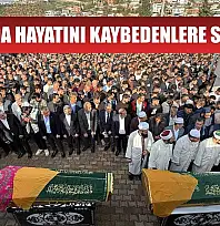 Yangında hayatını kaybedenlere son veda