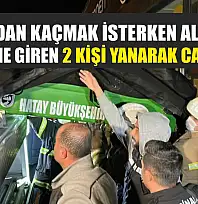 Yangından kaçmak isterken alevlerin içerisine giren 2 kişi yanarak can verdi