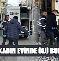Yaşlı kadın evinde ölü bulundu