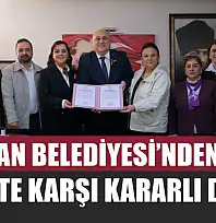 Yatağan Belediyesi'nden Şiddete Karşı Kararlı Duruş