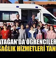 Yatağan'da öğrencilere acil sağlık hizmetleri tanıtıldı