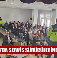 Yatağan'da servis sürücülerine eğitim