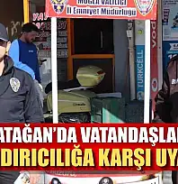 Yatağan'da vatandaşlar dolandırıcılığa karşı uyarıldı