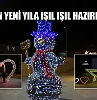 Yatağan yeni yıla ışıl ışıl hazırlanıyor