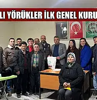 Yatağanlı yörükler ilk genel kurulu yaptı
