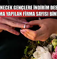 Yeni evlenecek gençlere indirim desteğinde anlaşma yapılan firma sayısı bini geçti