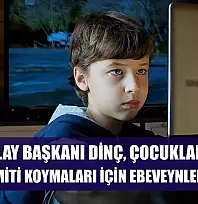 Yeşilay Başkanı Dinç, çocuklarına ekran limiti koymaları için ebeveynleri uyardı