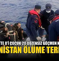 Yunanistan, 8'i çocuk 20 düzensiz göçmeni ölüme terk etti