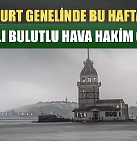 Yurt genelinde bu hafta parçalı bulutlu hava hakim olacak