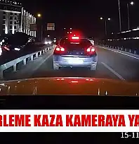 Zincirleme kaza kameraya yansıdı