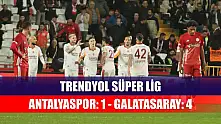 Trendyol Süper Lig: Antalyaspor: 1 - Galatasaray: 4