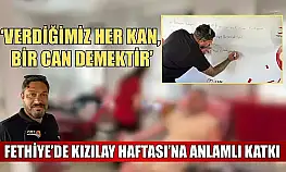 Fethiye'de Kızılay Haftası'na anlamlı katkı: 'Verdiğimiz Her Kan, Bir Can Demektir'