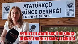 Fethiye'de Atatürkçü Düşünce Derneği'nden Kermes Etkinliği