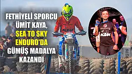 Fethiyeli Sporcu Ümit Kaya, Sea To Sky Enduro'da Gümüş Madalya Kazandı