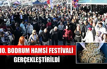 10. Bodrum Hamsi Festivali gerçekleştirildi