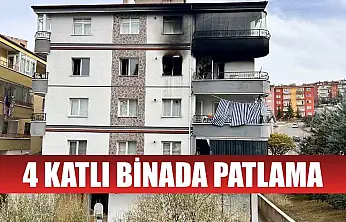 4 katlı binada patlama