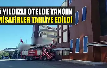 5 Yıldızlı Otelde Yangın: Misafirler Tahliye Edildi