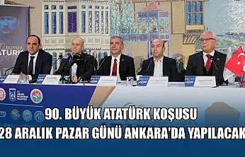 90. Büyük Atatürk Koşusu, 28 Aralık Pazar günü Ankara'da yapılacak
