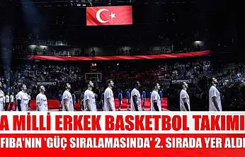 A Milli Erkek Basketbol Takımı, FIBA'nın 'güç sıralamasında' 2. sırada yer aldı