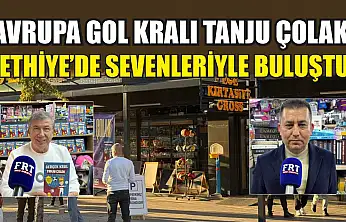 Avrupa Gol Kralı Tanju Çolak Fethiye'de Sevenleriyle Buluştu