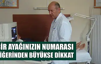 Bir ayağınızın numarası diğerinden büyükse dikkat