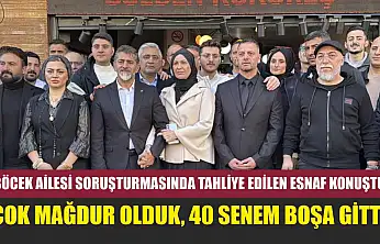 Böcek ailesi soruşturmasında tahliye edilen esnaf konuştu: 'Çok mağdur olduk, 40 senem boşa gitti'