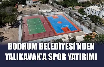 Bodrum Belediyesi'nden Yalıkavak'a Spor Yatırımı