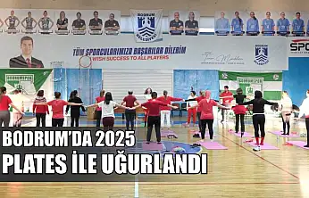 Bodrum'da 2025 plates ile uğurlandı