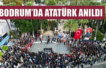 Bodrum'da Atatürk anıldı