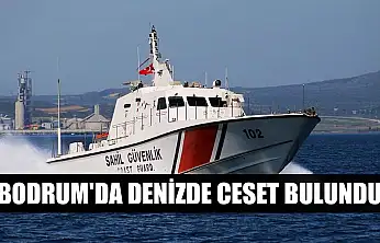 Bodrum'da denizde ceset bulundu