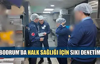 Bodrum'da halk sağlığı için sıkı denetim