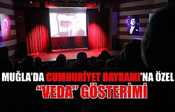 Büyükşehir'den Cumhuriyet Bayramı'na özel 'Veda' gösterimi