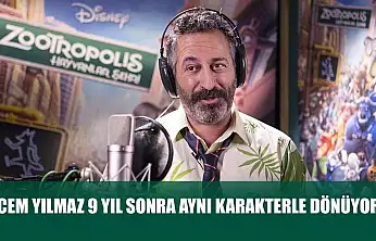 Cem Yılmaz 9 yıl sonra aynı karakterle dönüyor