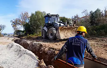 Datça Çomarlık'ta kanalizasyon sorunu sona eriyor