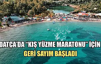 Datça'da 'Kış Yüzme Maratonu' için geri sayım başladı