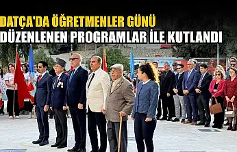Datça'da Öğretmenler Günü düzenlenen programlar ile kutlandı