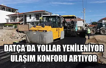 Datça'da Yollar Yenileniyor, Ulaşım Konforu Artıyor