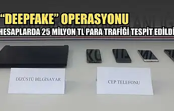 'Deepfake' operasyonu: Hesaplarda 25 milyon TL para trafiği tespit edildi