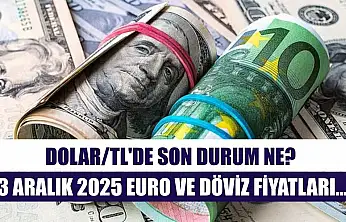 Dolar/TL'de son durum ne? 3 Aralık 2025 Euro ve döviz fiyatları…