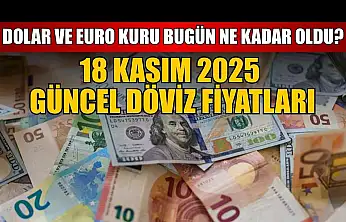 Dolar ve Euro kuru bugün ne kadar oldu?  18 Kasım 2025 güncel döviz fiyatları