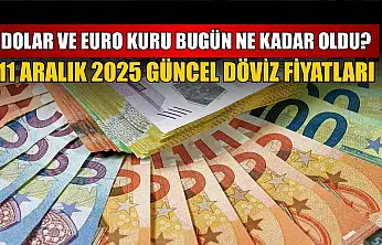 Dolar ve Euro kuru bugün ne kadar oldu?  11 Aralık 2025 güncel döviz fiyatları